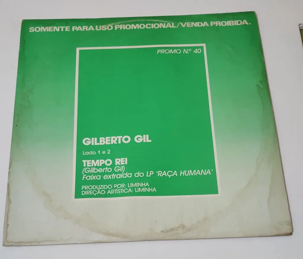 Gilberto Gil - Tempo Rei Lp Maxi Single Promocional