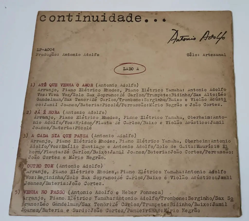 Antonio Adolfo - Continuidade