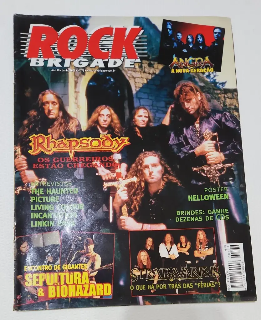 Rock Brigade - Junho 2001 (Nº179)