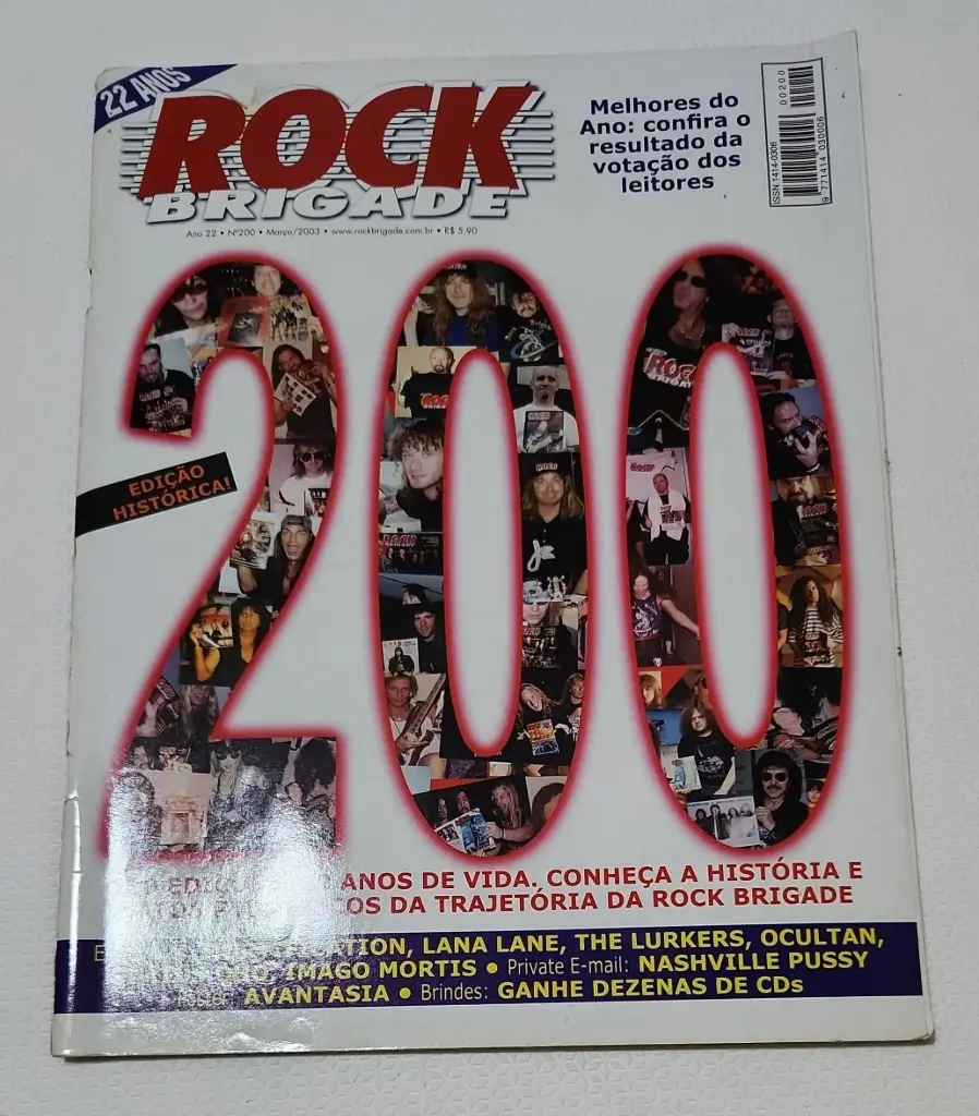 Rock Brigade - Março 2003 (Nº200)