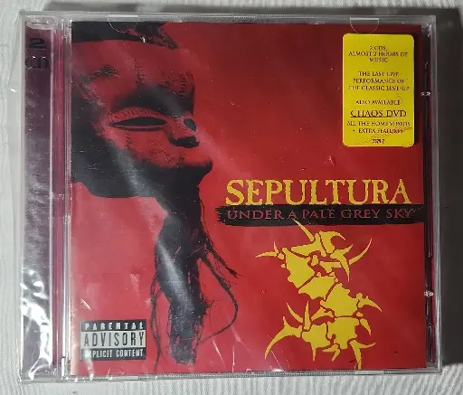 Sepultura - Under A Pale Grey Sky CD DUPLO