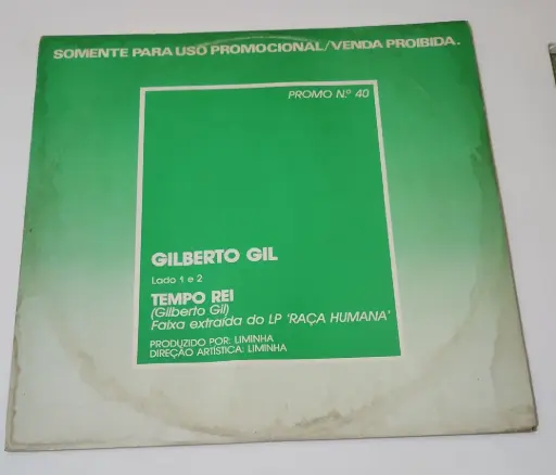 Gilberto Gil - Tempo Rei Lp Maxi Single Promocional