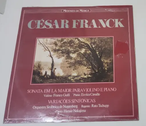 César Franck - Mestres da Música LP Lacrado