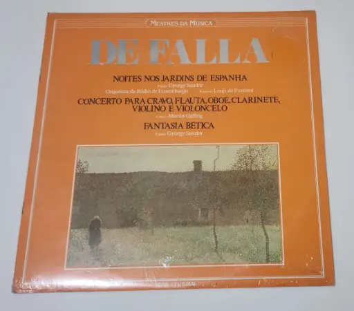 De Falla - Mestres da música LP lacrado