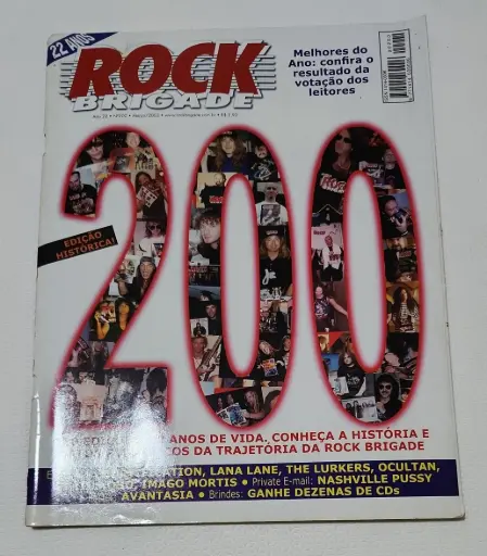 Rock Brigade - Março 2003 (Nº200)