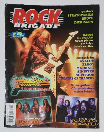 Rock Brigade - Janeiro 1999 (Nº150)