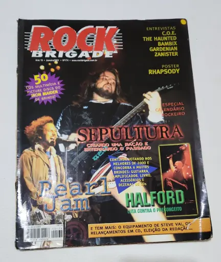 Rock Brigade - Janeiro 2001 (Nº174)