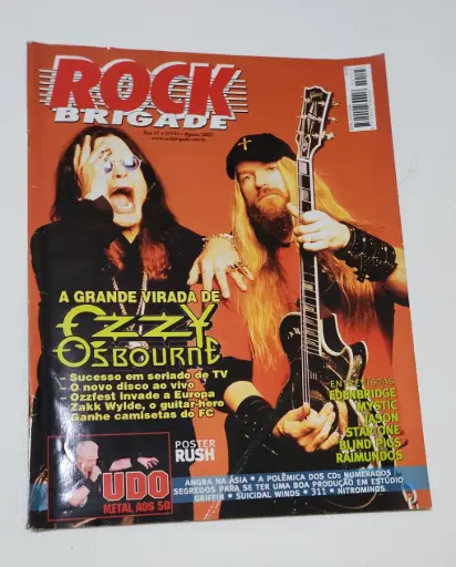 Rock Brigade - Agostoo 2002 (Nº193)