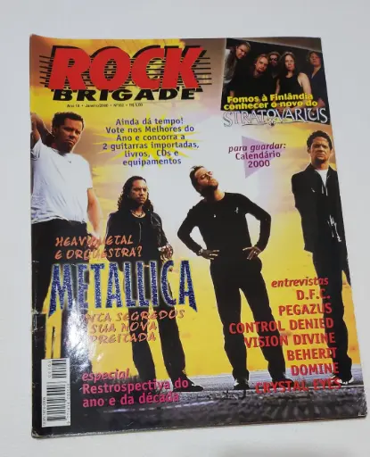 Rock Brigade - Janeiro 2000 (Nº162)