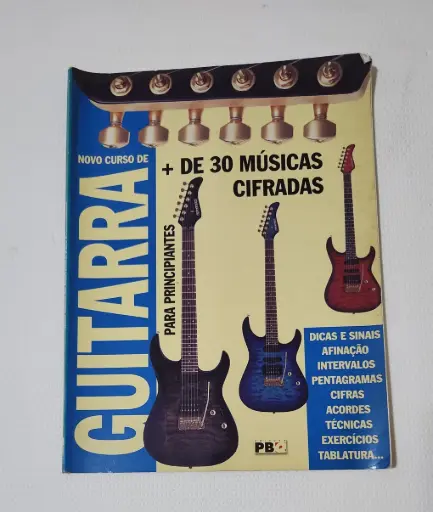 Novo Curso de Guitarra - + de 30 Músicas Cifradas