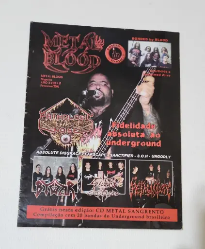 Metal Blood Magazine - Fevereiro 2006 (Nº17)